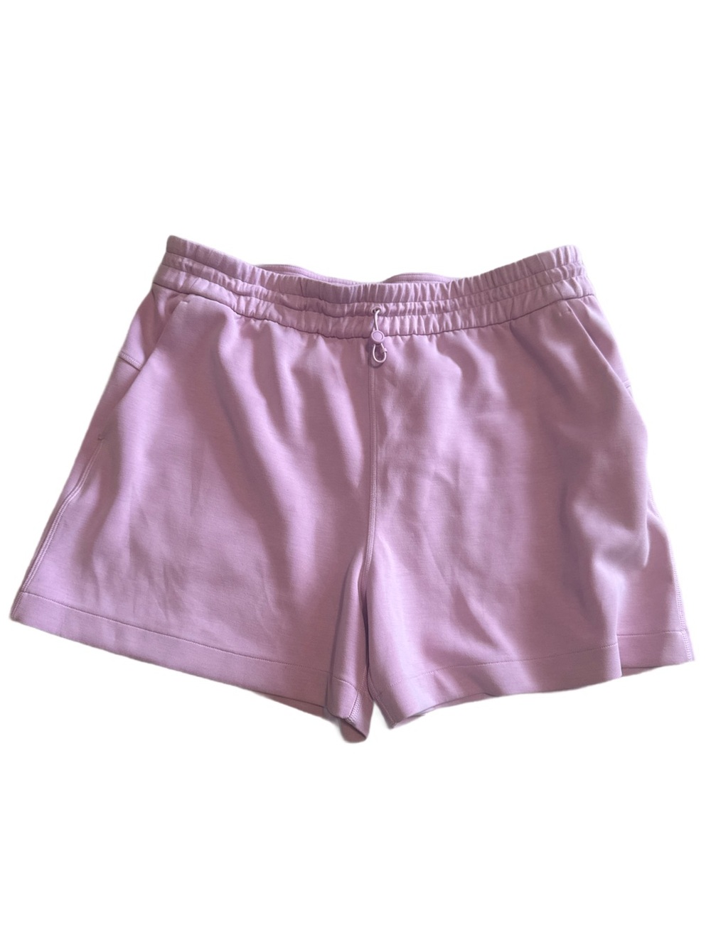 Lululemon Softstreme Shorts Size 12 3” inseam Frosting Pink